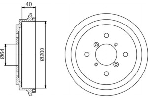 Bosch Ταμπούρο - 0 986 477 188