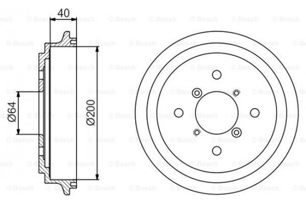 Bosch Ταμπούρο - 0 986 477 188