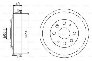 Bosch Ταμπούρο - 0 986 477 191