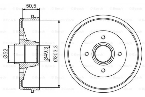 Bosch Ταμπούρο - 0 986 477 197