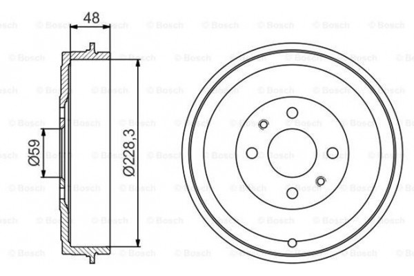 Bosch Ταμπούρο - 0 986 477 212