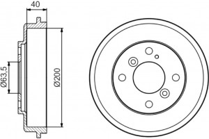 Bosch Ταμπούρο - 0 986 477 240