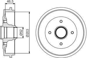 Bosch Ταμπούρο - 0 986 477 253