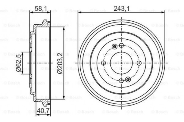 Bosch Ταμπούρο - 0 986 477 298