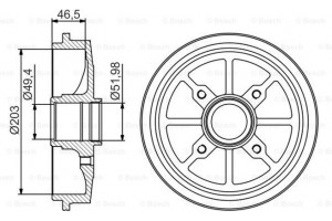 Bosch Ταμπούρο - 0 986 477 301