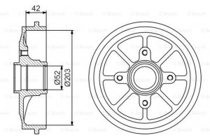 Bosch Ταμπούρο - 0 986 477 303