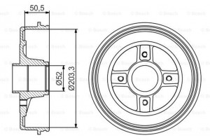 Bosch Ταμπούρο - 0 986 477 308