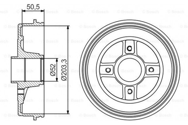 Bosch Ταμπούρο - 0 986 477 308