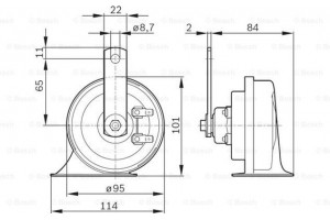 Bosch Τενόρος - 0 986 AH0 503
