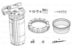 Bosch Θέρμανση, Μονάδα Ρεζερβουάρ (ψεκασμός ουρίας) - F 01C 600 256
