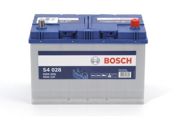 Bosch Μπαταρία S4 Blue Line (95Ah/830A) Δεξιά. 306x173x225