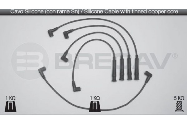 Brecav Σετ Καλωδίων Υψηλής Τάσης - 04.506
