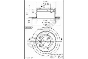 Δισκοπλακα Brembo 08.7724.10