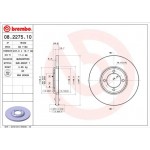 Brembo Δισκόπλακα - 08.2275.10