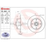 Brembo Δισκόπλακα - 08.2691.10