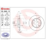 Brembo Δισκόπλακα - 08.2985.10