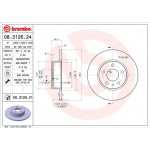 Brembo Δισκόπλακα - 08.3126.24