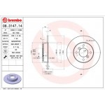 Brembo Δισκόπλακα - 08.3147.14