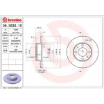 Brembo Δισκόπλακα - 08.3636.10