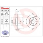 Brembo Δισκόπλακα - 08.4177.10