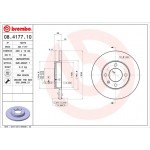 Brembo Δισκόπλακα - 08.4177.10