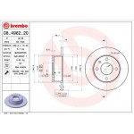 Brembo Δισκόπλακα - 08.4962.20