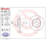 Brembo Δισκόπλακα - 08.5085.14