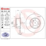 Brembo Δισκόπλακα - 08.5141.20