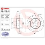 Brembo Δισκόπλακα - 08.5178.3X