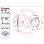 Brembo Δισκόπλακα - 08.5334.10