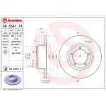 Brembo Δισκόπλακα - 08.5347.14
