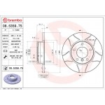 Brembo Δισκόπλακα - 08.5359.75