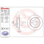 Brembo Δισκόπλακα - 08.5443.10