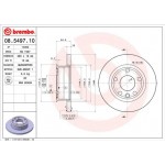 Brembo Δισκόπλακα - 08.5497.10