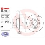 Brembo Δισκόπλακα - 08.5709.10