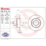 Brembo Δισκόπλακα - 08.5714.10