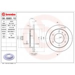 Brembo Δισκόπλακα - 08.6865.10