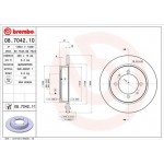 Brembo Δισκόπλακα - 08.7042.10