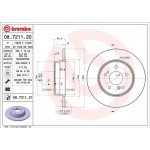 Brembo Δισκόπλακα - 08.7211.20