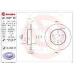 Brembo Δισκόπλακα - 08.7627.11