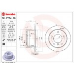 Brembo Δισκόπλακα - 08.7724.10