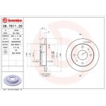 Brembo Δισκόπλακα - 08.7811.20