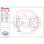 Brembo Δισκόπλακα - 08.7811.20