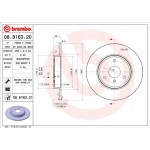 Brembo Δισκόπλακα - 08.8163.20