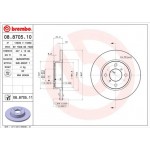 Brembo Δισκόπλακα - 08.8705.10