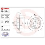 Brembo Δισκόπλακα - 08.9163.10