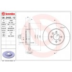 Brembo Δισκόπλακα - 08.9465.10