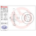 Brembo Δισκόπλακα - 08.9606.14