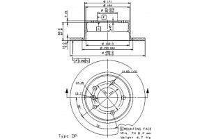 Brembo Δισκόπλακα - 08.9859.80