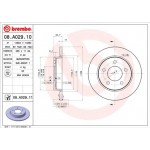 Brembo Δισκόπλακα - 08.A029.10